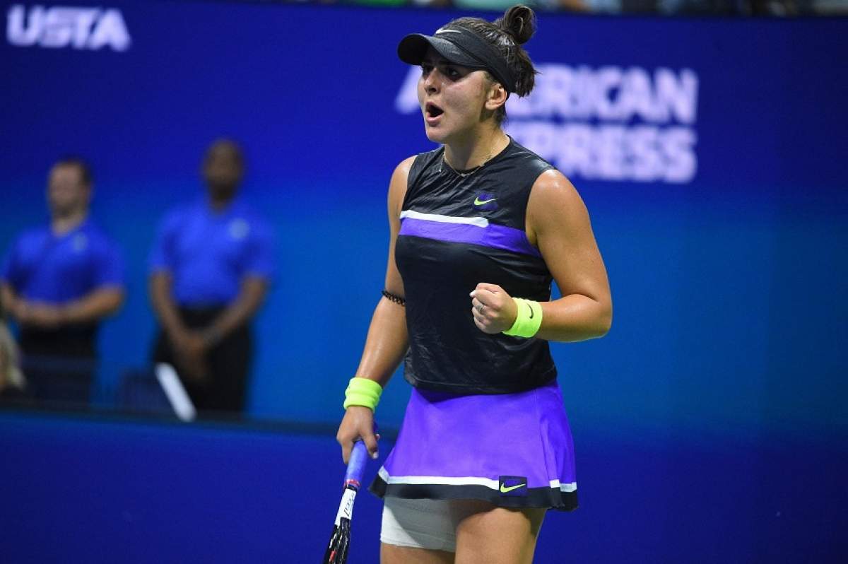 Bianca Andreescu are presa la picioare, după ce s-a calificat în semifinalele turneului US Open! “A uimit lumea tenisului”