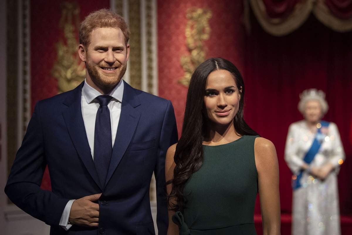 Figurile de ceară ale lui Meghan și Harry, scoase de la Muzeul Madame Tussauds din Londra