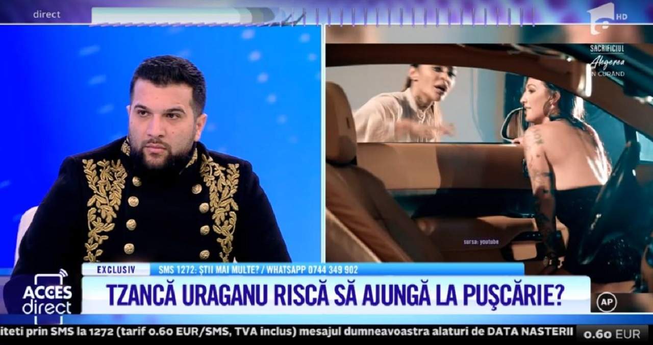 VIDEO / Tzancă Uraganu riscă să ajungă după gratii? Cum se apără celebrul manelist după ce ar fi mituit un poliţist