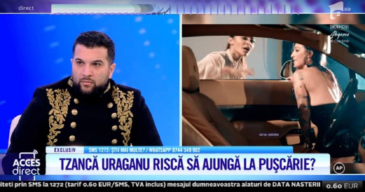 VIDEO / Tzancă Uraganu riscă să ajungă după gratii? Cum se apără celebrul manelist după ce ar fi mituit un poliţist