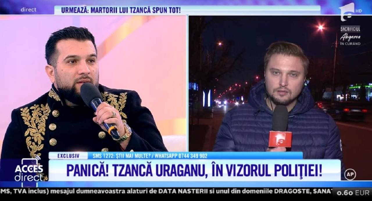 VIDEO / Tzancă Uraganu riscă să ajungă după gratii? Cum se apără celebrul manelist după ce ar fi mituit un poliţist