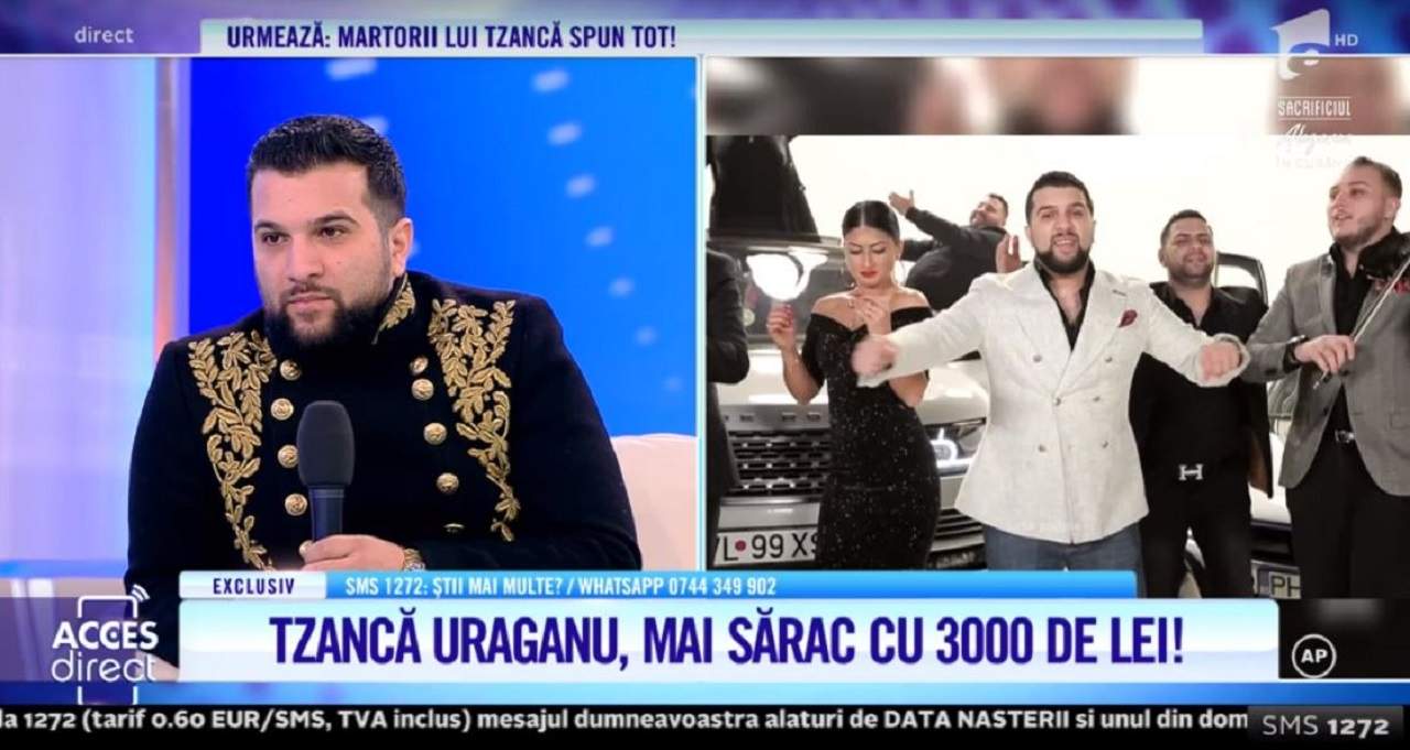 VIDEO / Tzancă Uraganu riscă să ajungă după gratii? Cum se apără celebrul manelist după ce ar fi mituit un poliţist