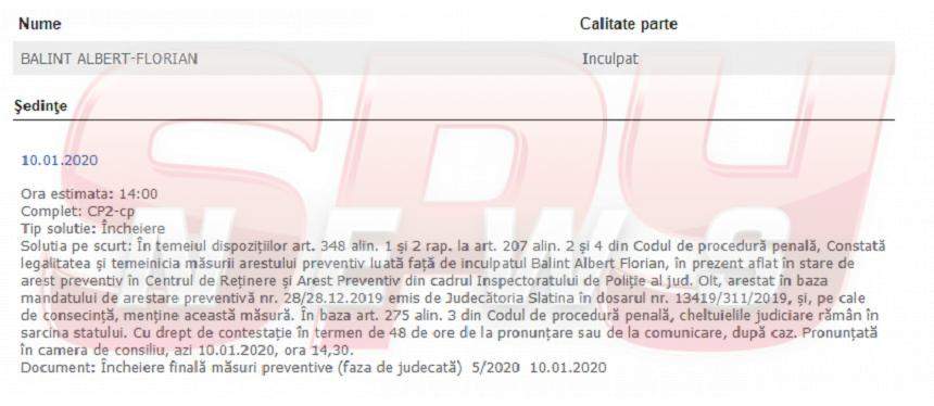 Lovitură pentru Sile Cămătaru! Ce a decis instanţa în cazul fiului interlopului