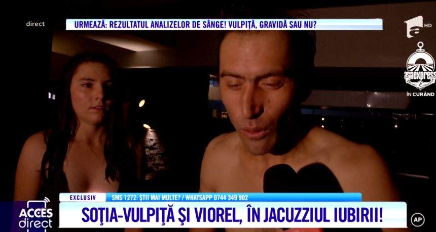 Viorel şi soţia-vulpiţă, momente romantice în jacuzzi. Şi-au şoptit cuvinte dulci şi s-au împăcat. ''Fără tine nu pot să trăiesc''