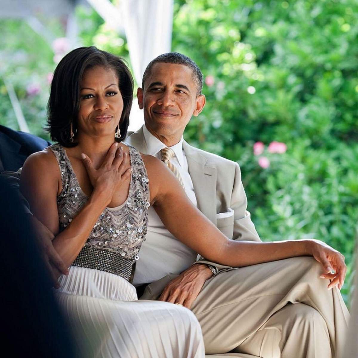 FOTO / Barack Obama, declarație emoționantă de dragoste pentru soția sa. Fanii au fost extrem de încântați