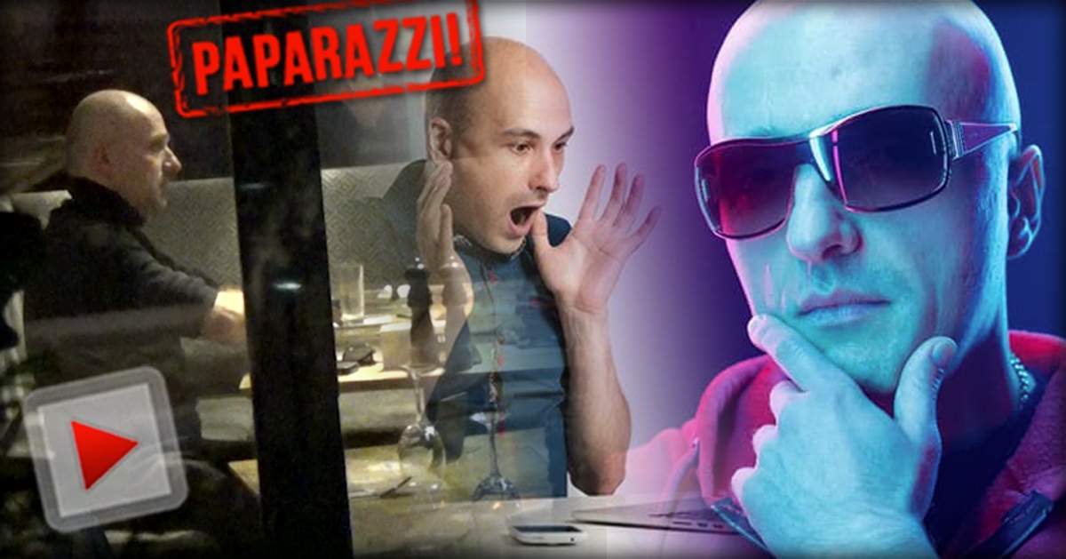 VIDEO PAPARAZZI / Imagini neaşteptate cu Costi Ioniţă într-un restaurant de fiţe! Cum a reacţionat artistul după ce preţul la cafea i s-a părut prea mare