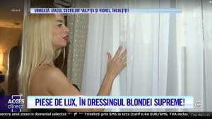 VIDEO / Roxana, blonda supremă a showbizului românesc, detalii din cuibuşorul exclusivist. Cum arată apartamentul de 5 stele