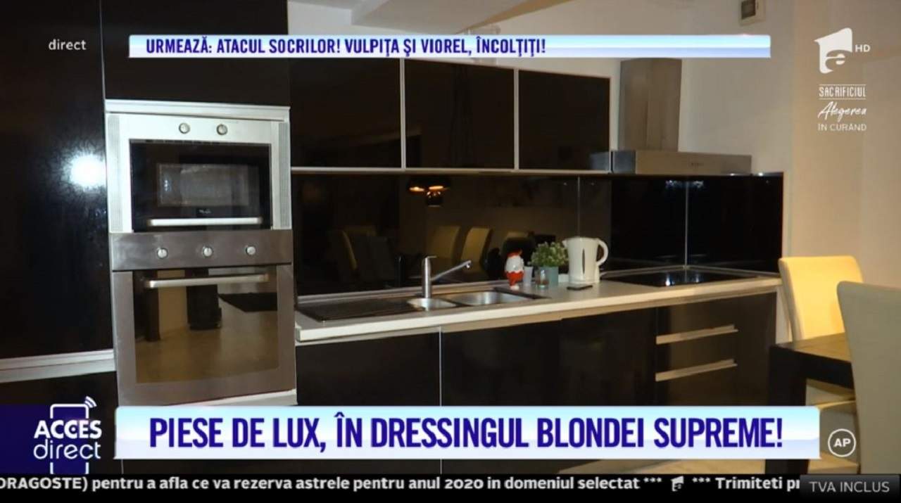 VIDEO / Roxana, blonda supremă a showbizului românesc, detalii din cuibuşorul exclusivist. Cum arată apartamentul de 5 stele