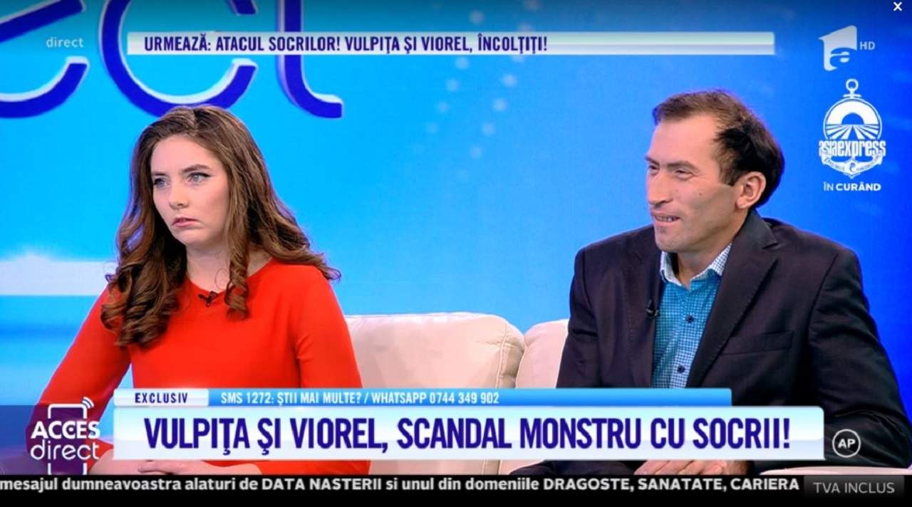 VIDEO / Viorel şi soţia-vulpiţă, scandal monstru în familie. Părinţii bărbatului i-au întâmpinat cu îmbrânceli şi cuvinte urâte