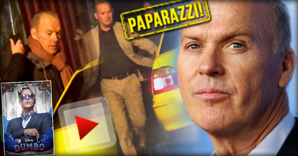 VIDEO PAPARAZZI / Imagini rare cu Michael Keaton! Cum a fost surprins celebrul actor american în Bucureşti