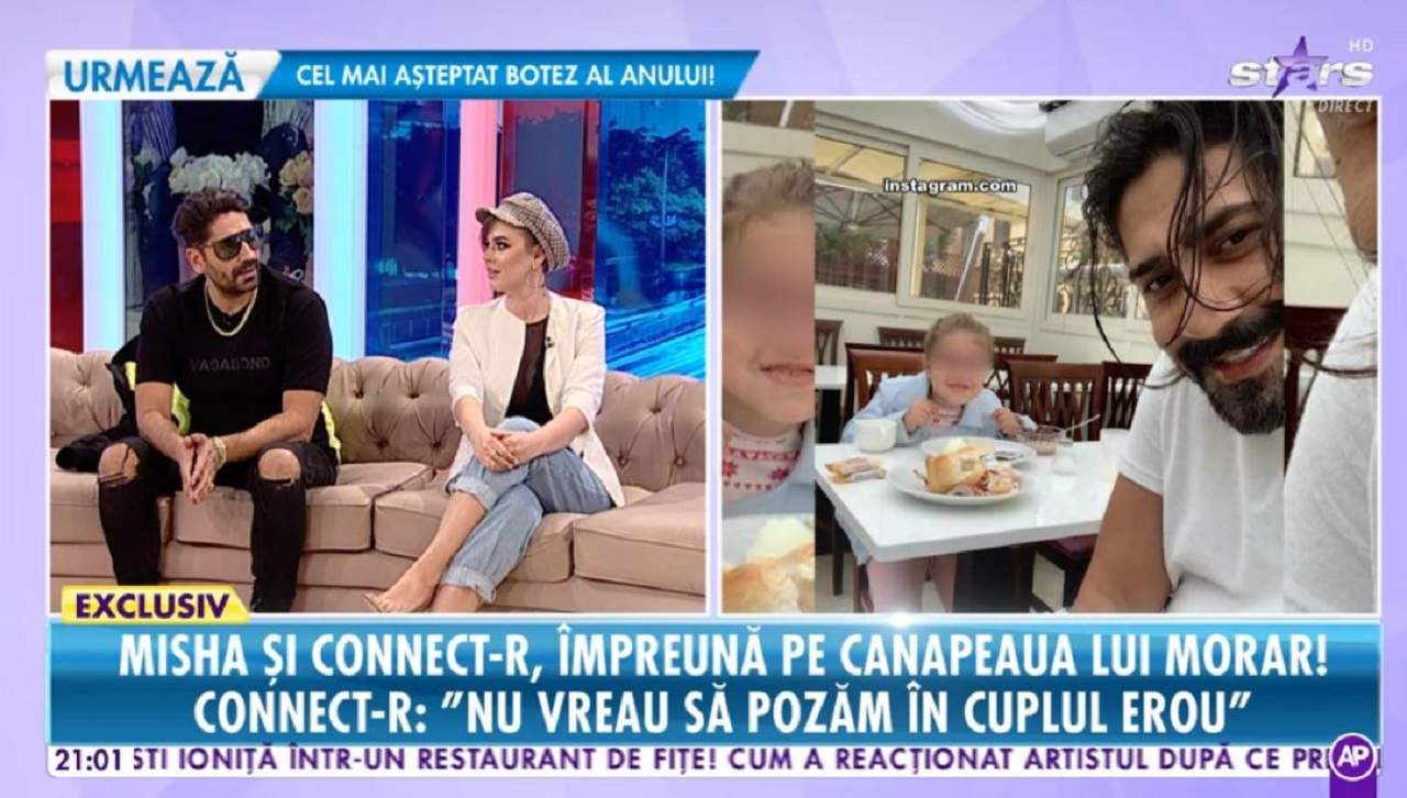 Misha şi Connect-R, momentul adevărului. Care este relaţia dintre cei doi cântăreţi: "Ne leagă multe lucruri" / VIDEO