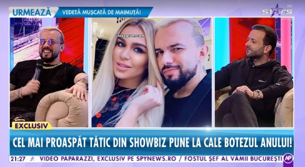 VIDEO / Jimmy Dub, planuri de botez. Naşul micuţei va fi un cântăreţ celebru