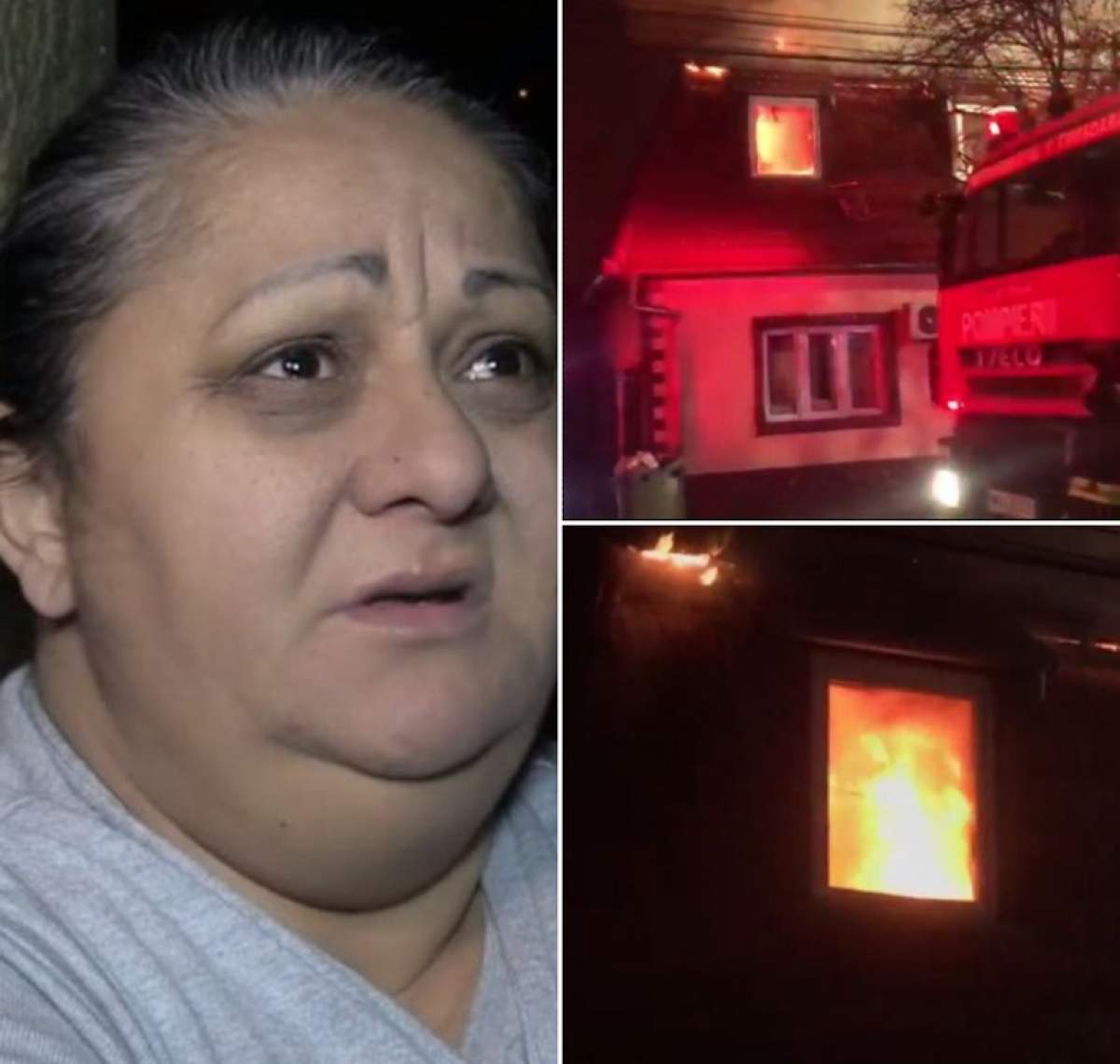 Manelista Sorina, supărată pe pompierii care au intervenit, după ce casa i-a luat foc. ''Dacă aveam furtun în curte opream eu imediat''