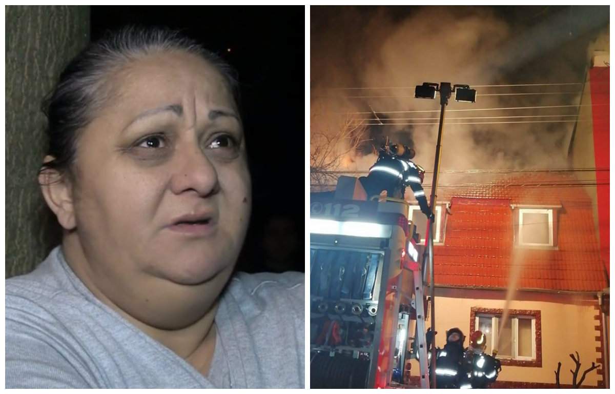 De ce a luat foc casa Sorinei Manelista. Imagini din infernul fostei lui Guță / VIDEO
