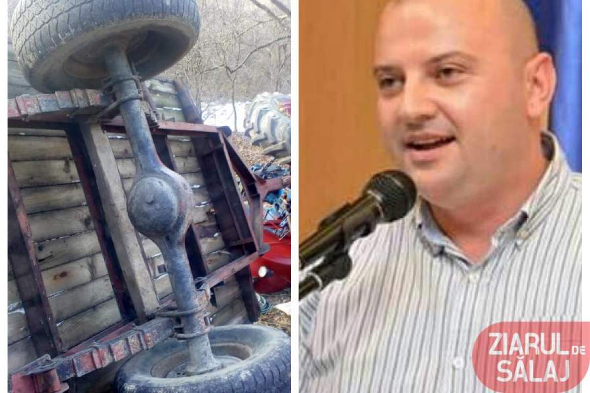 Politician de 35 de ani, în stare gravă după ce a fost strivit de un tractor. Acasă îl aşteaptă un copil