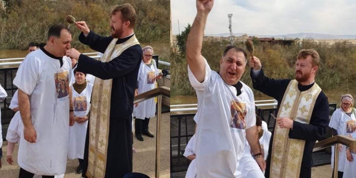 Vali Vijelie s-a botezat, la 49 de ani! Imagini incredibile din timpul ceremoniei / VIDEO