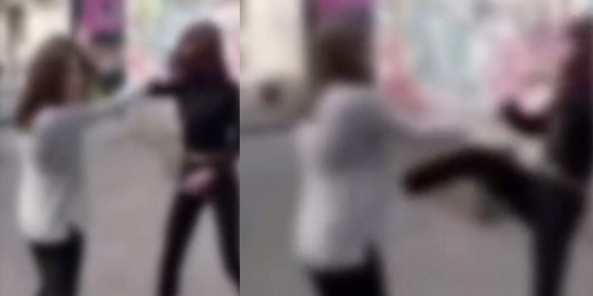 O elevă din Craiova a încasat o bătaie soră cu moartea,  chiar în fața școlii. Totul a fost filmat / VIDEO