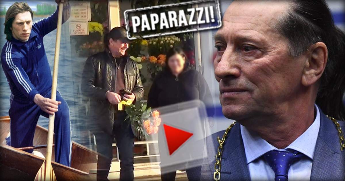 VIDEO PAPARAZZI / A fost sportiv de top, dar se pricepe şi la comedie! Ivan Patzaichin a dat recital într-o florărie