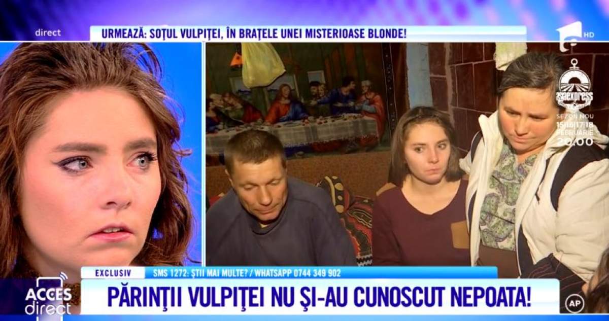 Vulpiţa, întâlnire emoţionantă cu părinţii ei. Veronica a fost primită cu ciorbă, pâine şi lacrimi în ochi de cei care i-au dat viaţă / VIDEO