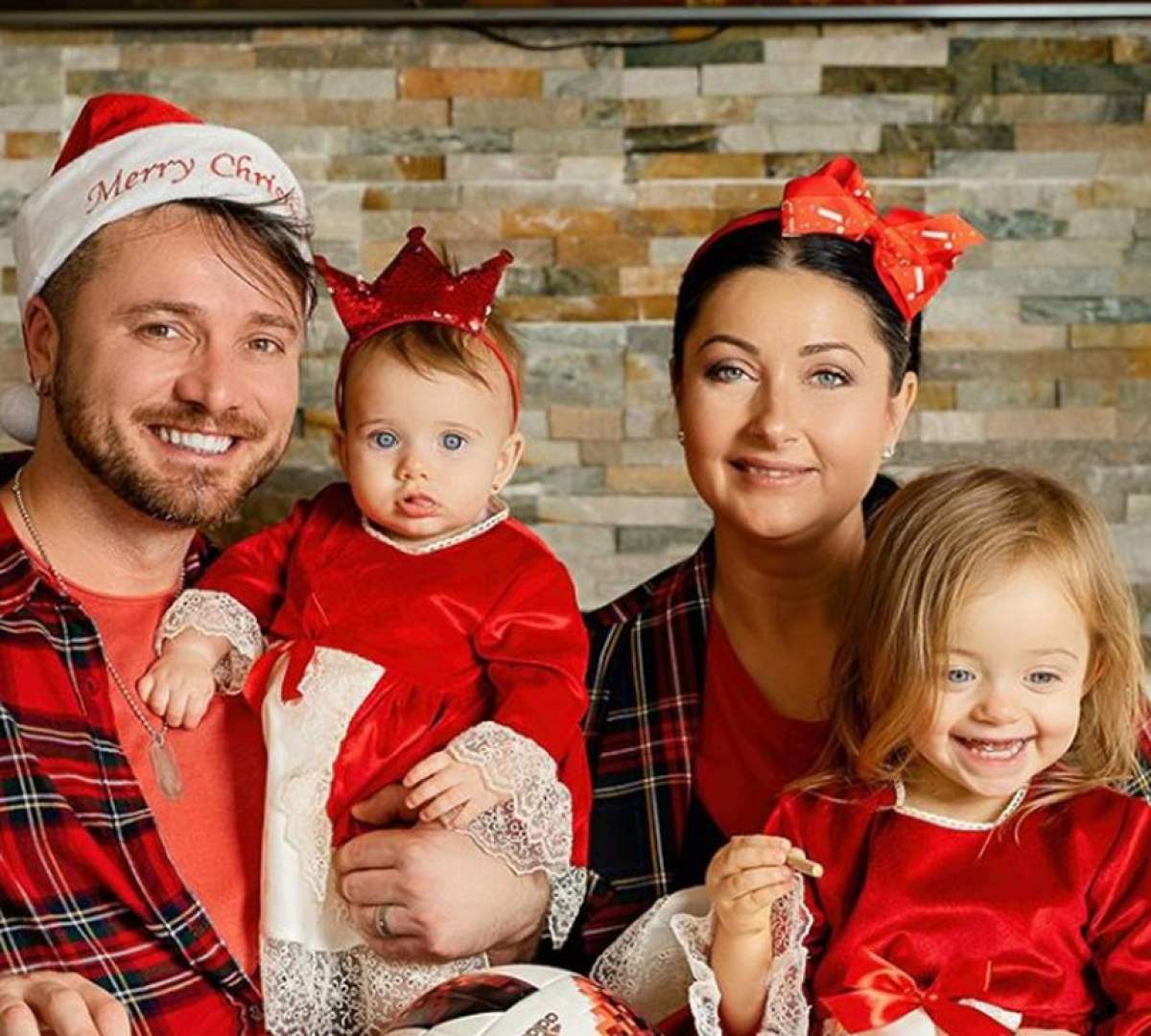 Tavi Clonda şi Gabriela Cristea, petrecere mare la început de an. Imagine de colecţie cu întreaga familie