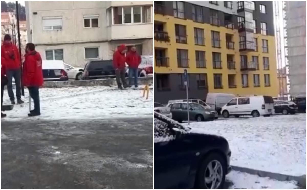 Primele imagini de la tragedia din Brașov. Un tată s-a aruncat de la etajul zece cu fetița de 3 luni în brațe