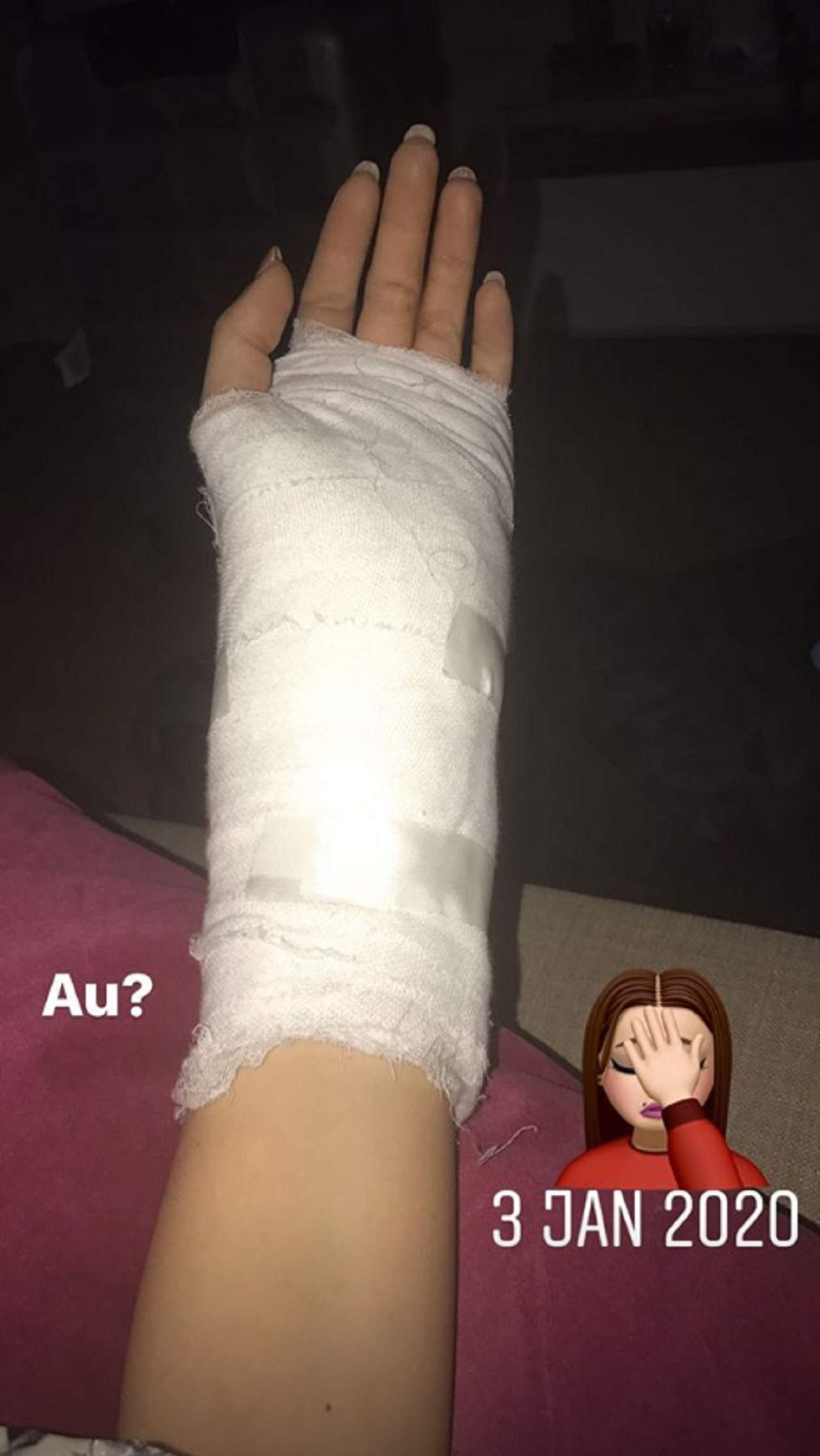 Ioana Filimon, de urgenţă la spital! Vedeta a început anul cu o accidentare gravă / FOTO