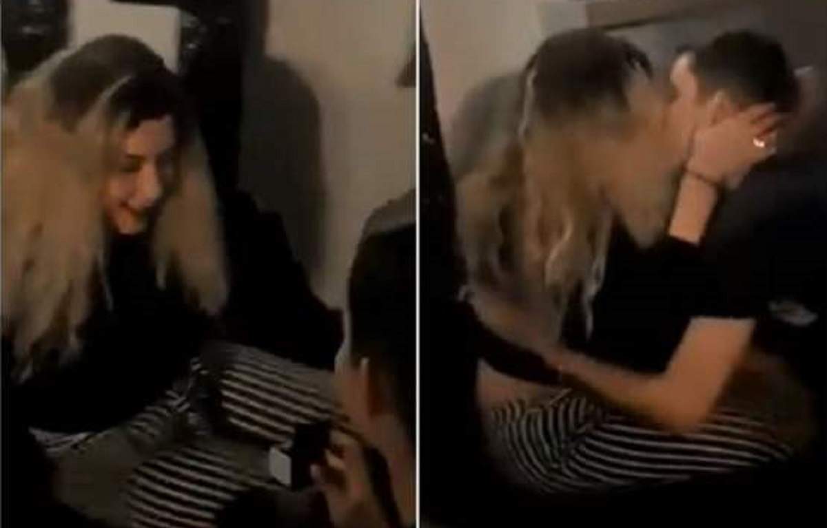 Momentul când Marius a cerut-o de soție pe Teodora. Cei doi au fost găsiți morți, trei luni mai târziu / VIDEO