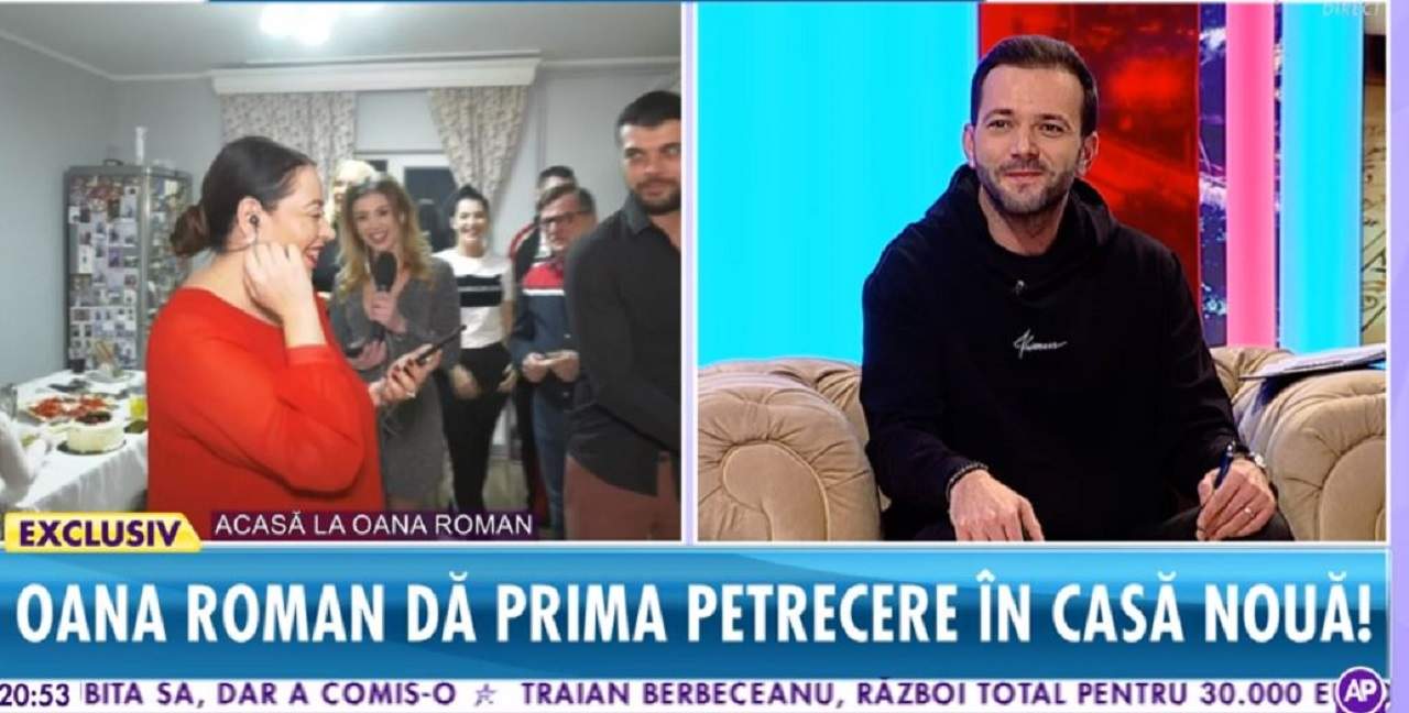 Oana Roman şi Marius Elisei s-au împăcat în direct la Antena Stars! S-au sărutat în văzul tuturor