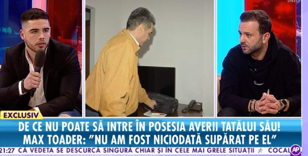 Maximilian, fiul lui Marcel Toader, motivul pentru care nu se poate bucura de moştenirea tatălui său: "Eu nu am rămas cu nimic"