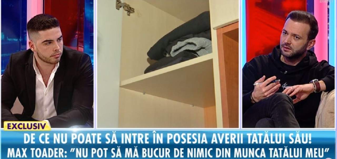 Maximilian, fiul lui Marcel Toader, motivul pentru care nu se poate bucura de moştenirea tatălui său: "Eu nu am rămas cu nimic"