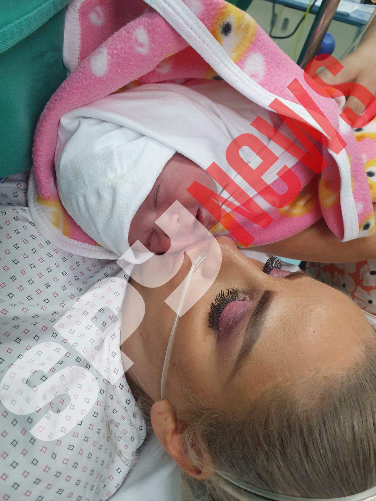 EXCLUSIV. Sânziana Buruiană a născut! Primele imagini cu fetița! Cum se simte vedeta după operație! / FOTO & VIDEO