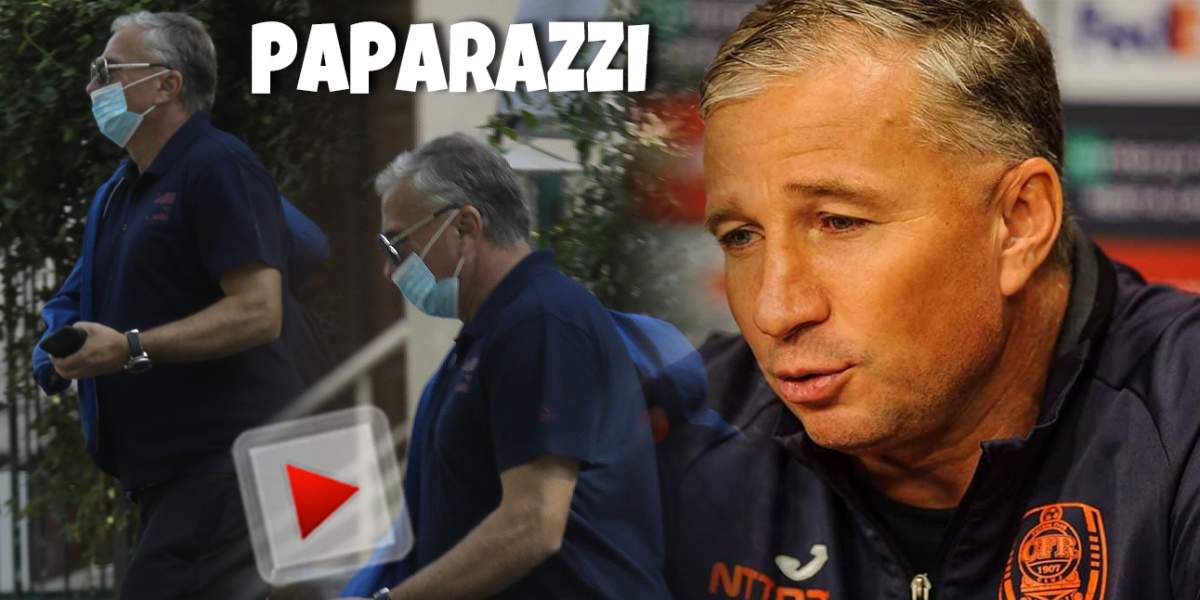 Dan Petrescu suflă și-n iaurt, după infectarea cu Covid-19! Cum se protejează celebrul antrenor, chiar și când e cu familia. Imagini cu fostul fotbalist / PAPARAZZI