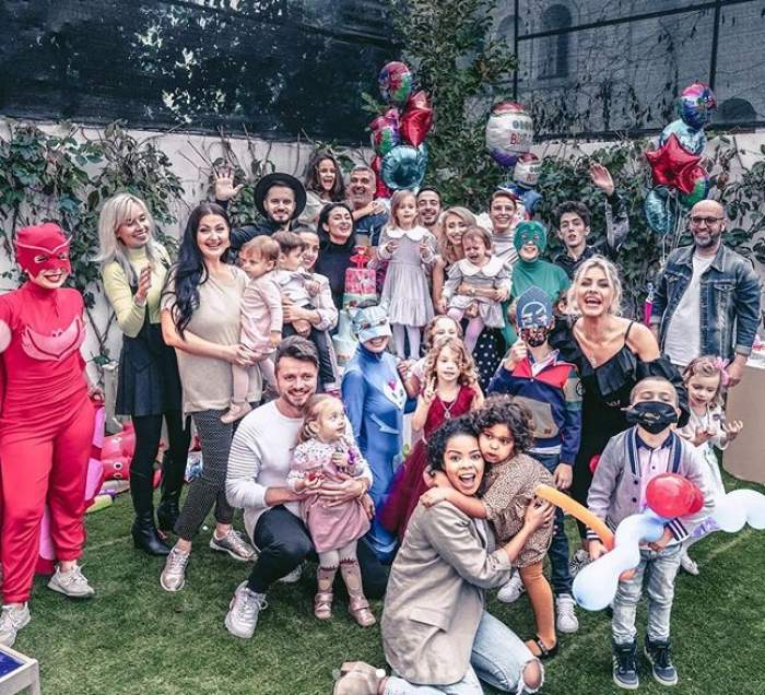 Andreea Bălan, petrecere surpriză pentru fiica sa! Imagini de la ziua de naștere a Ellei! Au luat parte zeci de invitați!