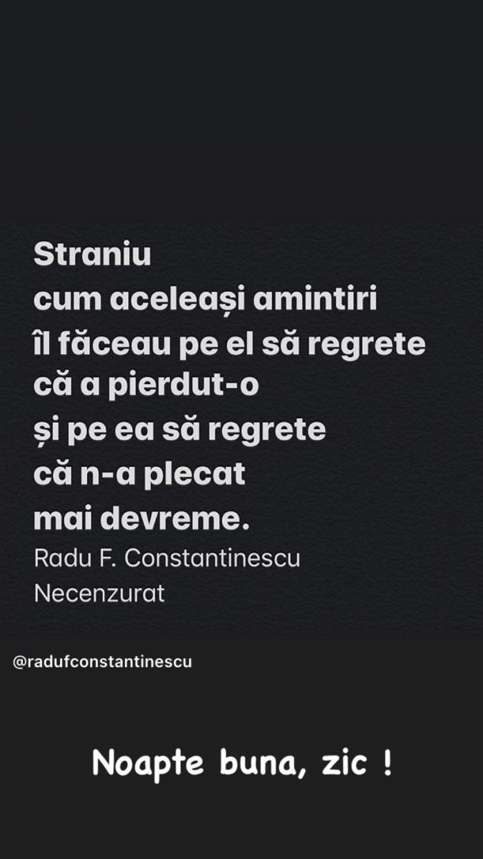 Ramona Olaru regretă că nu s-a despărțit de Cuza mai devreme. O vrea el acum înapoi?