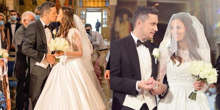 Flick și Denisa Hodișan s-au căsătorit religios! Primele imagini de la biserică!