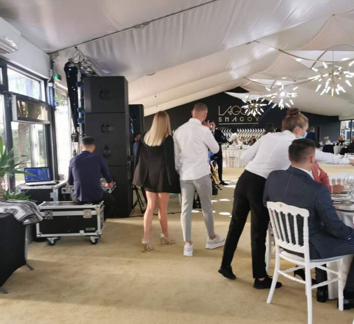 Primele imagini cu noul iubit al Mariei Constantin! Cei doi au mers împreună la nunta lui Valentin Sanfira