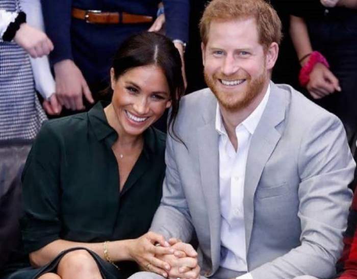 Meghan Markle și prințul Harry la un eveniment