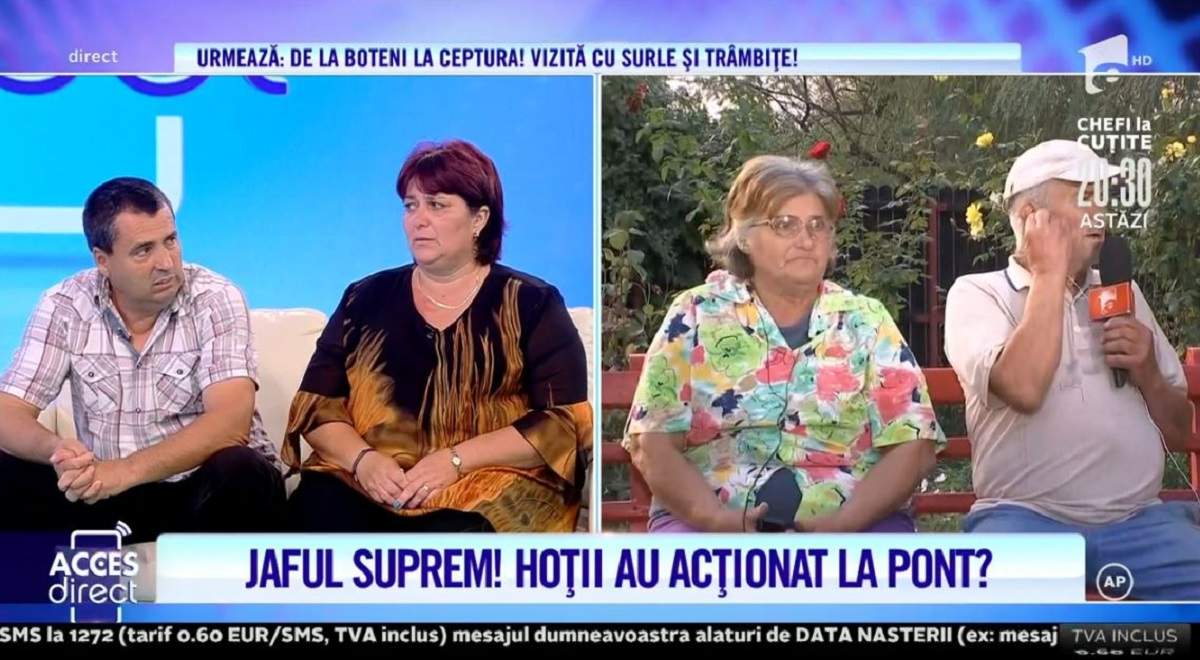 Acces Direct. Tatăl Mihaelei, femeia din Pitești păgubită de 47.000 de euro, a fost în casă în momentul producerii jafului: „Am văzut pe cineva” / VIDEO