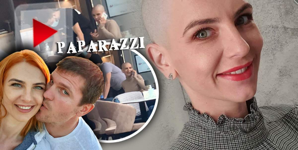 Nu doar femeile cu părul lung sunt sexy! Adina Bourceanu, apariție surprinzătoare după ce s-a ras în cap! Cum s-a afișat alături de fostul fotbalist, în public! / PAPARAZZI