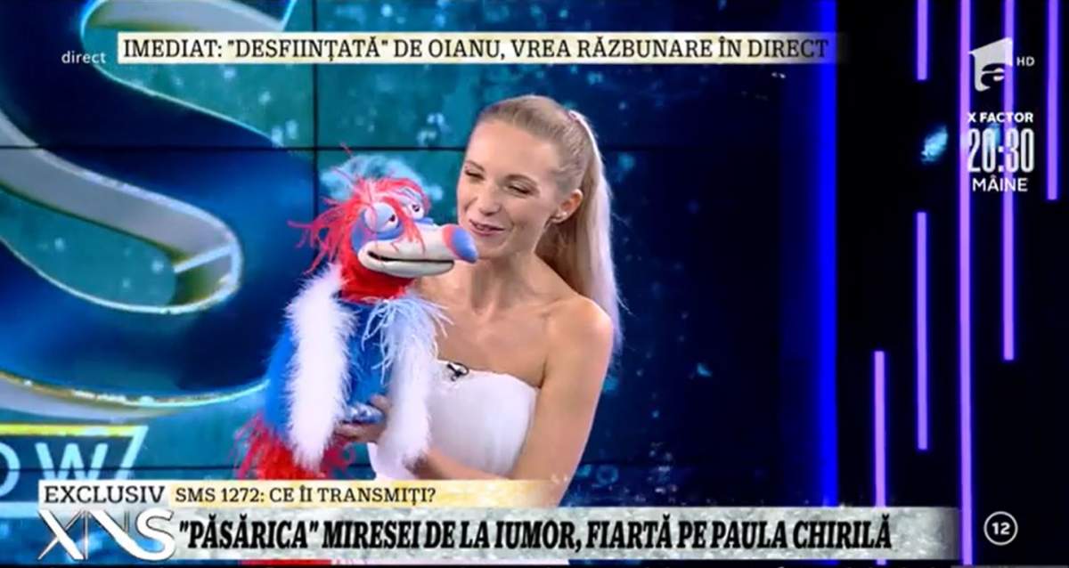 Număr de ventrilocie cu Crina Zvobodă și „Păsăroiul”