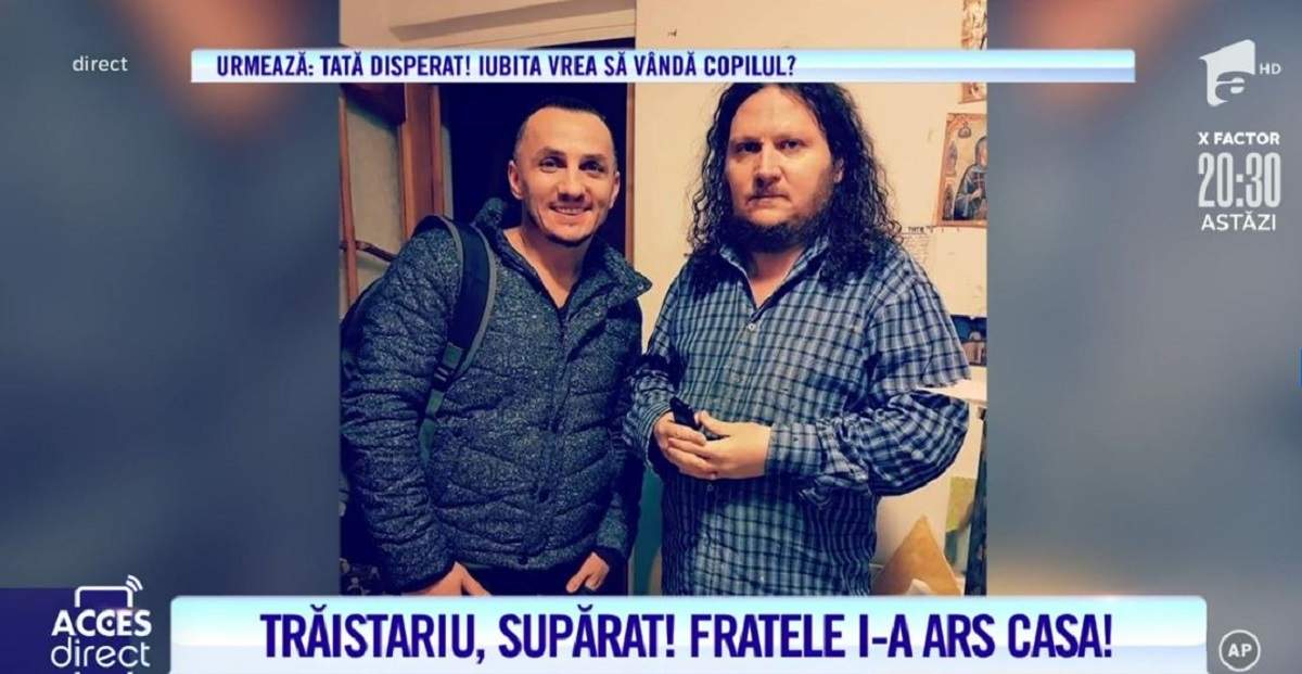 Cum i-a incendiat fratele lui Mihai Trăistariu casa artistului: „Stătea în pat, la televizor, iar focul ardea lângă el” / VIDEO