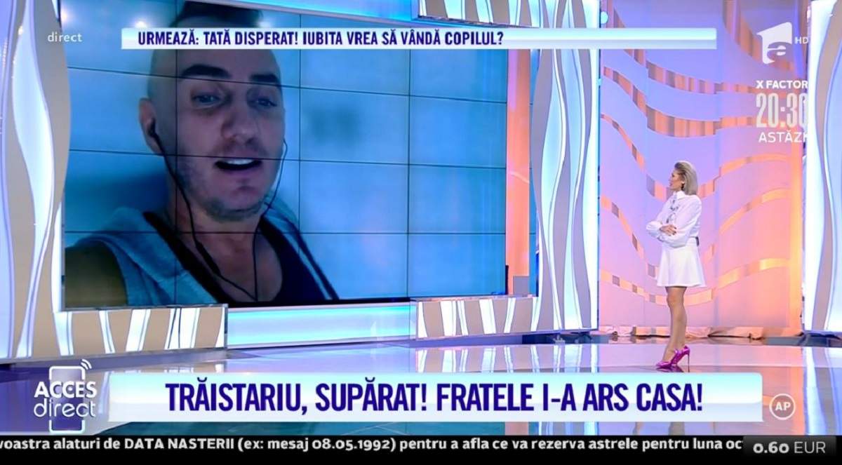 Ce decizie radicală a luat Mihai Trăistariu în privința fratelui său, după ce i-a dat foc la casă: „Mi-e teamă” / VIDEO