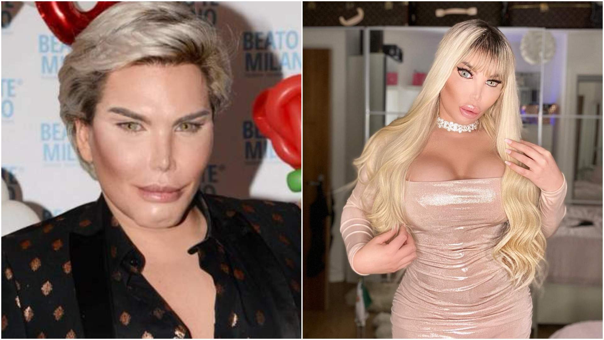 ”Păpușa umană Ken” s-a transformat în Barbie și a suferit peste 52 de operații estetice!