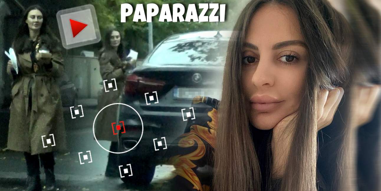 Vica Jigulina nu poate conduce fără o cafea dublă la bord. Pentru poftele sale, DJ-ița a blocat o întreagă bandă de circulație / PAPARAZZI