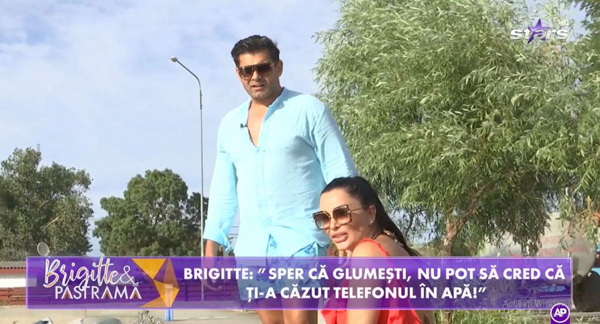 Florin Pastramă și-a pierdut telefonul în timp ce ăncerca să nu cadă în apă