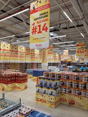 (P) Sărbătorim împreună Marea Aniversare Auchan #14! Până pe 20 octombrie ai acces la mii de premii și surprize