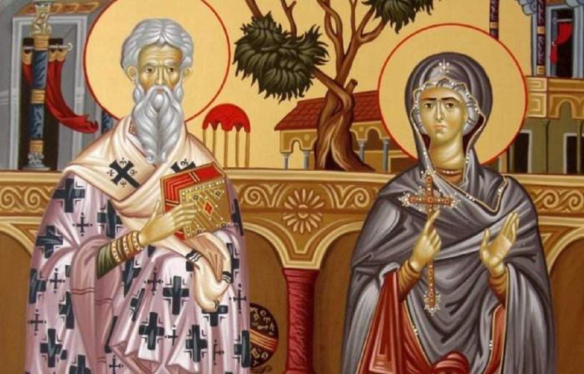 Imagine ilustrativa cu Sf Ciprian si Iustina