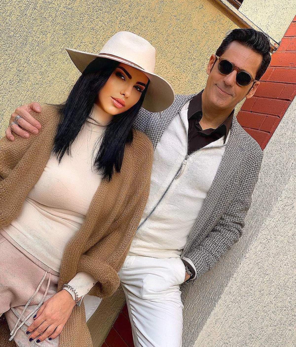 Lavinia și Ștefan Bănică, poză de cuplu.