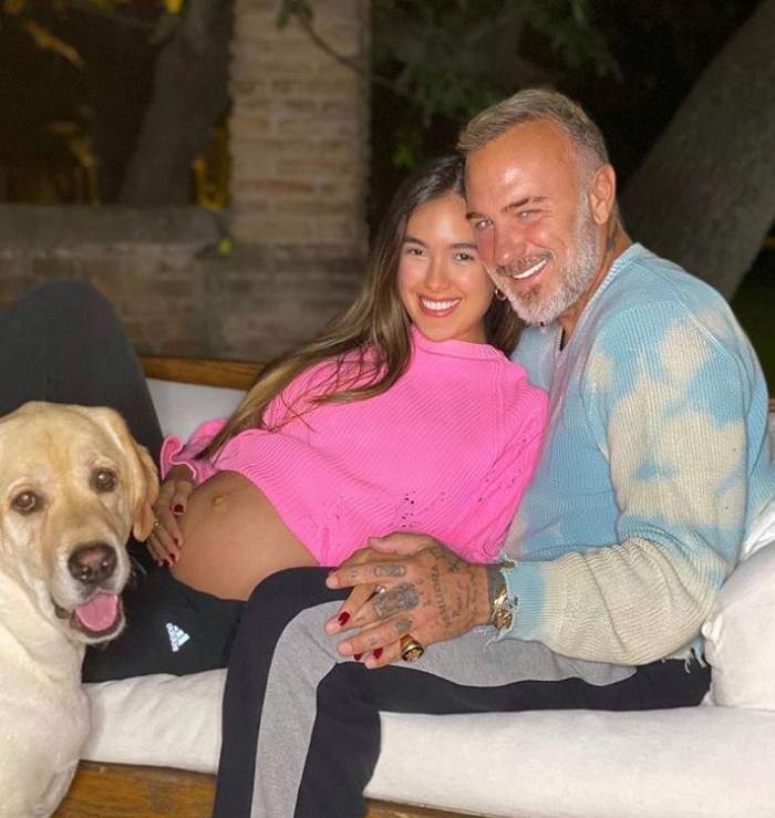 Iubita lui Gianluca Vacchi se pregătește de naștere! Milionarul își așteaptă cu sufletul la gură fetița: „Regina mea” / FOTO