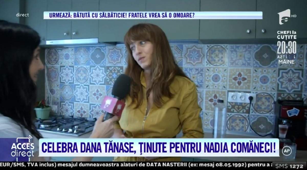 Acces Direct. Designer-ul campioanelor, casă de poveste în mijlocul munților! Dana Tănase a a îmbrăcat-o pe celebra Nadia Comăneci! / VIDEO